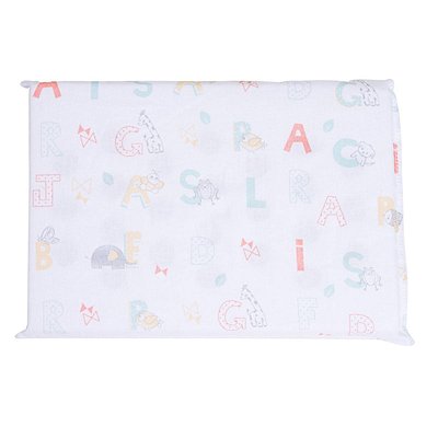 Travesseiro Bebê Espuma Com Furos Neutro 29X19Cm Papi
