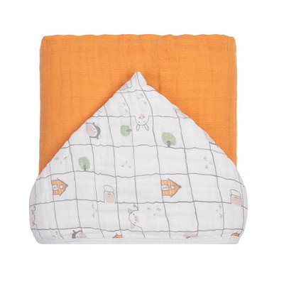 Toalha De Banho Infantil Soft Premium Com Capuz Animais Papi