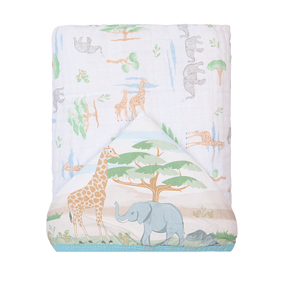 Toalha De Banho Infantil Soft Com Capuz Africa 90x80cm Papi