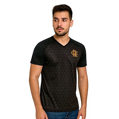 Camisa Flamengo Adulto Preta Phase Braziline Oficial