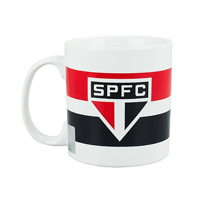 Caneca São Paulo Porcelana 320ml Oficial