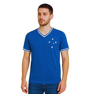 Camisa Cruzeiro Adulto Scutum Azul Oficial