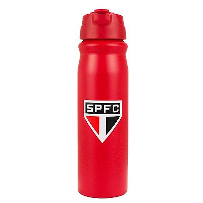 Garrafa Alumínio Com Canudo São Paulo FC 650ml Oficial