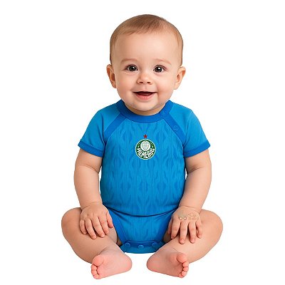 Body Palmeiras Jogo Bebê Goleiro Oficial