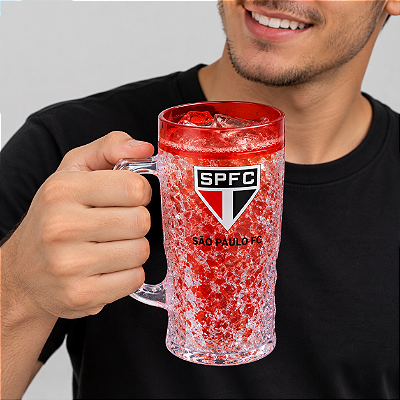 Caneca Congelante São Paulo 370ml Oficial