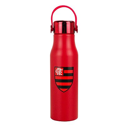 Garrafa de Alumínio Flamengo 600ml Oficial