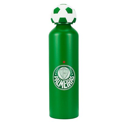 Garrafa de Alumínio Palmeiras Bola 750ml Oficial