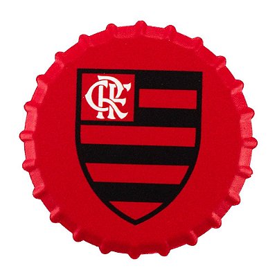 Imã Decorativo de Geladeira Cerâmica Flamengo Oficial