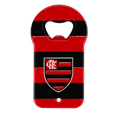 Abridor De Garrafas Flamengo Com Ímã Oficial