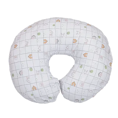 Almofada De Amamentação Para Bebê Papi Animais 62CmX50Cm