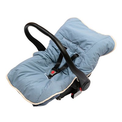 Capa Para Bebe Conforto Acolchoada Azul 92CmX55Cm