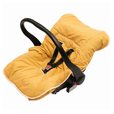 Capa Para Bebe Conforto Acolchoada Mostarda 92CmX55Cm