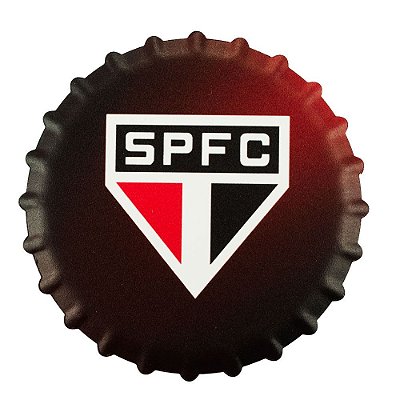 Porta Copos Escudo São Paulo Cerâmica Oficial