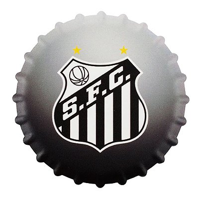 Porta Copos Escudo Santos Cerâmica Oficial