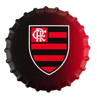 Porta Copos Escudo Flamengo Cerâmica Oficial