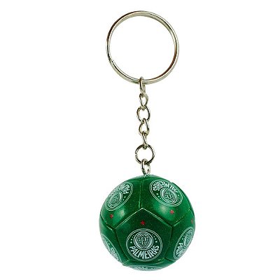 Chaveiro Bola de Futebol Palmeiras 4cm Oficial