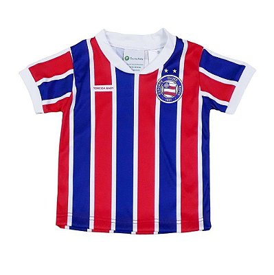 Camiseta Bebê Bahia Listrada - Torcida Baby