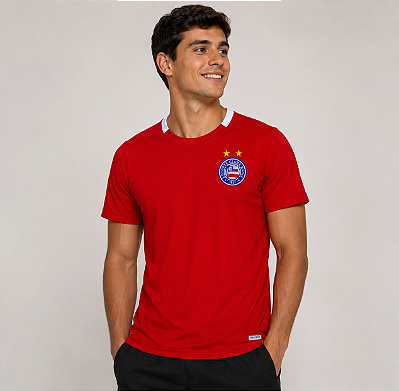 Camisa Bahia Vermelha Esquadrão Adulto Oficial