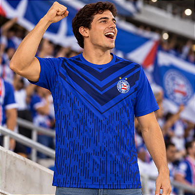 Camisa Bahia Adulto Azul Energy Oficial