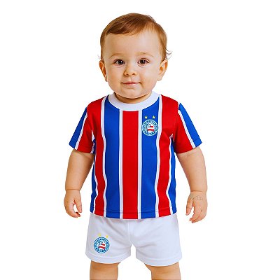 Conjunto Bebê Uniforme Bahia Dry - Torcida Baby