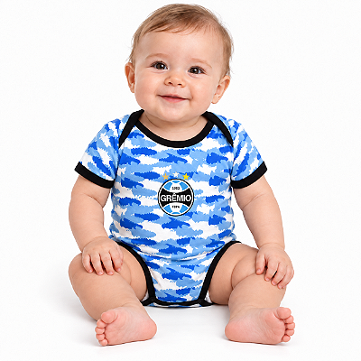 Body Bebê Grêmio Camuflado Oficial