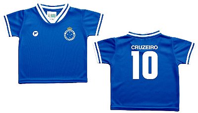 Camiseta Bebê Cruzeiro Azul - Torcida Baby