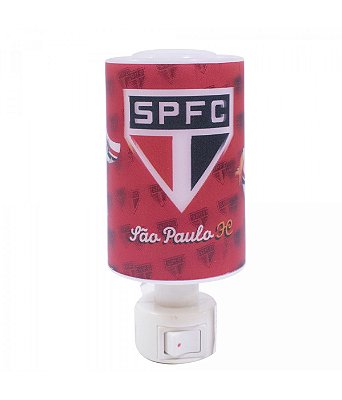 Luminária Abajur Led São Paulo FC Oficial