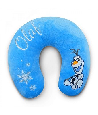 Almofada de Pescoço Azul Olaf Frozen