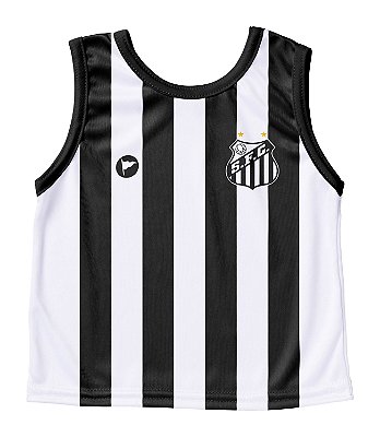 Camiseta Santos Bebê Regata - Torcida Baby