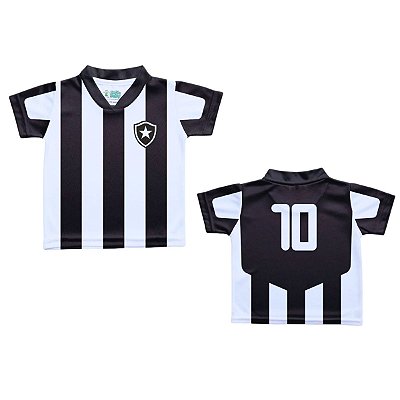 Camiseta Bebê Botafogo Listrada - Torcida Baby