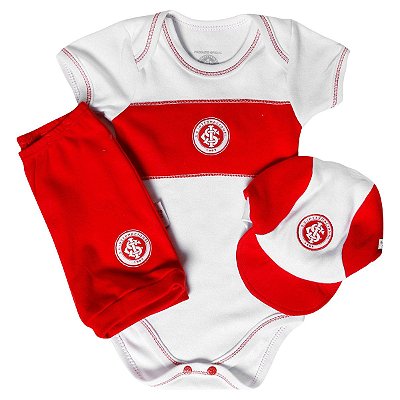 Conjunto Curto Internacional Body com Boné Oficial