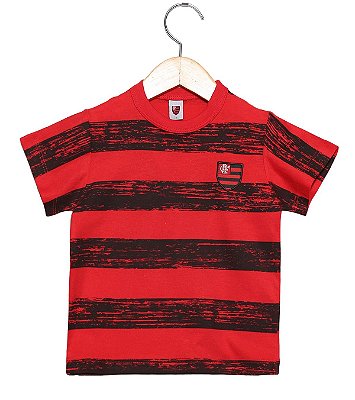 Camiseta Bebê Flamengo Listras Revedor