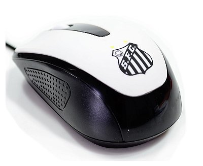 Mouse Óptico Com Fio Santos Oficial