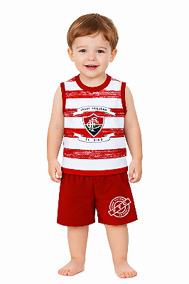 Conjunto Infantil Fluminense Regata Oficial