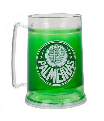 Caneca Gel Isolante Térmico 300ml Palmeiras Oficial