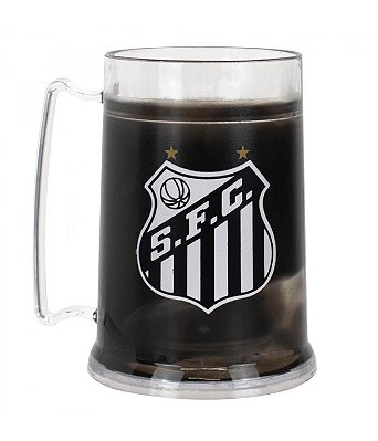 Caneca Gel Isolante Térmico 300ml Santos Oficial