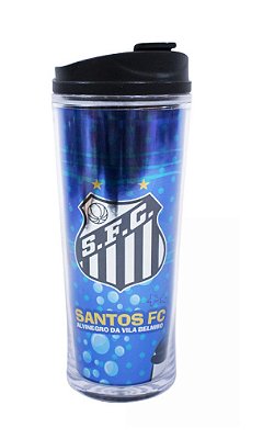 Copo Com Parede Dupla 600ml Santos Oficial