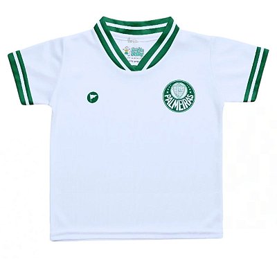 Camiseta Bebê Palmeiras Branca - Torcida Baby