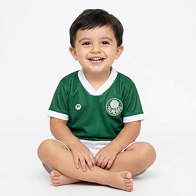 Camiseta Bebê Palmeiras Verde - Torcida Baby
