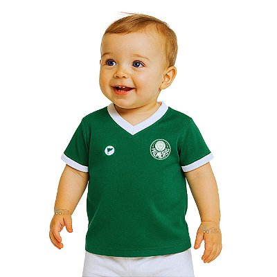 Camiseta Bebê Palmeiras Verde - Torcida Baby
