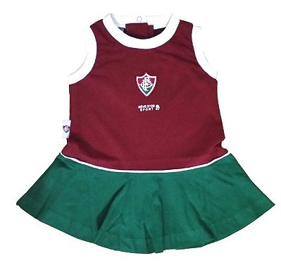 Vestido Bebê Regata Fluminense Revedor