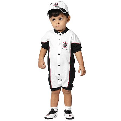 Kit Bebê Corinthians 3 Peças Torcida Baby