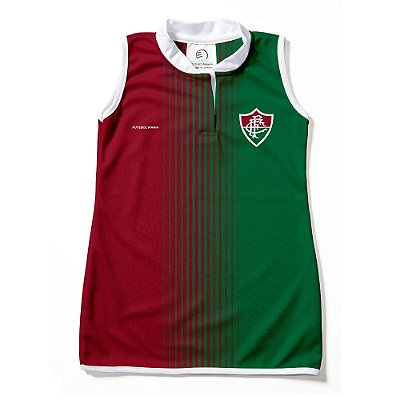 Vestido Infantil Fluminense Tubinho - Torcida Baby