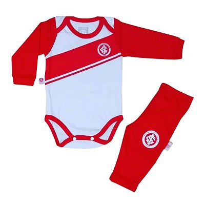 Conjunto Bebê Internacional Body e Calça Oficial