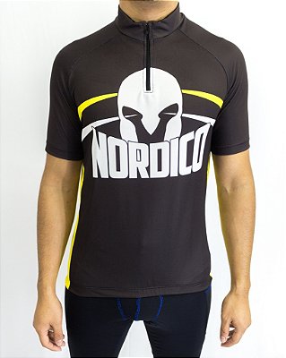 Camisa Ciclismo Nordico Amarela