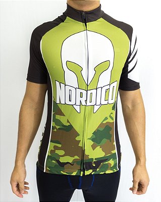 Camisa Ciclismo Nordico Camuflada