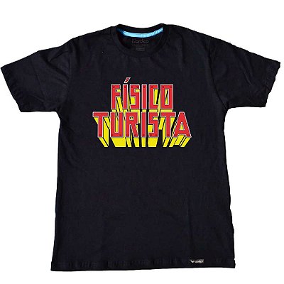 Camiseta físico turista Preta