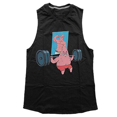 Regatão Patrik Boo Preto 100% Algodão