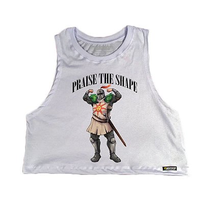 Cropped Praise the Shape preto