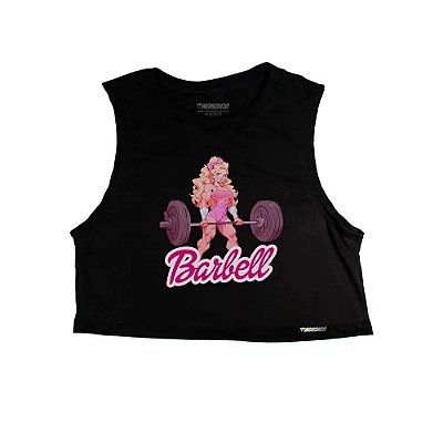 Cropped Barbell 100% Algodão